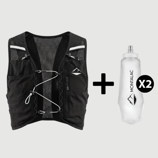 Pack d'hydratation (Sac + 2 Flasques 500ml)